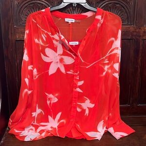 Calvin Klein Blouse with Camisole